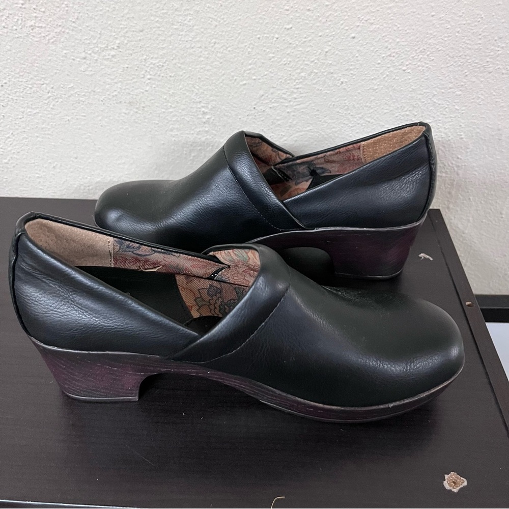 BOC Black Mules Clogs Sz 9